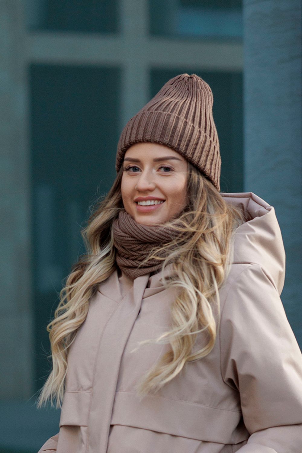 Шапка ko-ko-ko Утеплённая Какао