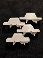 Набор 4 шт., Крепление-держатель для Aqara LED strip driver, 3D печать, белый