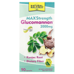 Natural Balance, Glucomannan™, максимальная сила действия, 90 капсул (666 мг в 1 капсуле)