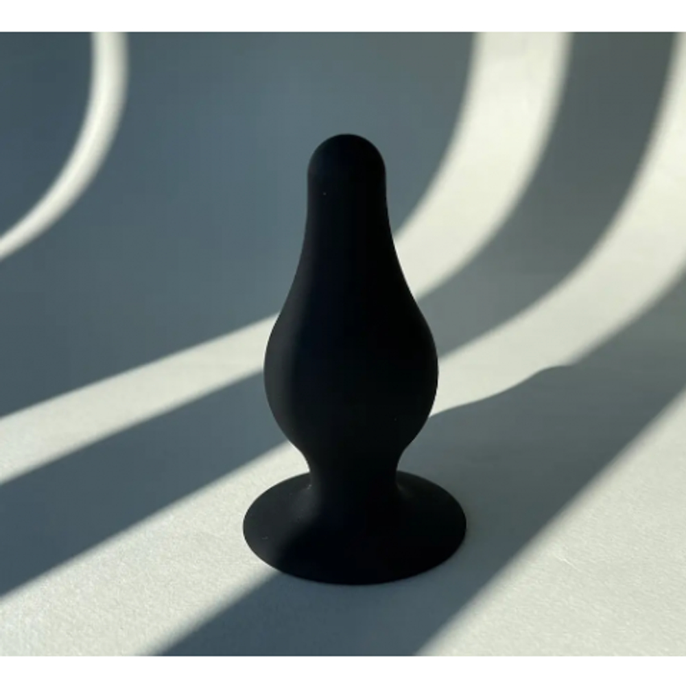 Анальный плаг SILEXD MODEL 2 черный L (10,2х4,5 см)