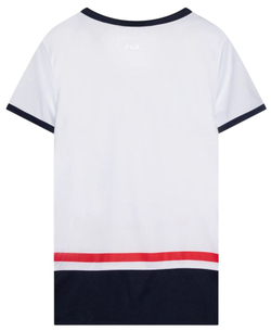 Футболка для девочки Fila Elisabeth - white/navy