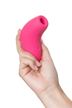 Вакуум-волновой бесконтактный стимулятор клитора Satisfyer Magnetic Deep Pulse, силикон, розовый