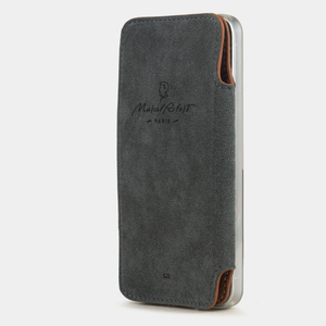 Чехол-книжка для Samsung Galaxy S25 из кожи теленка, цвета карамель