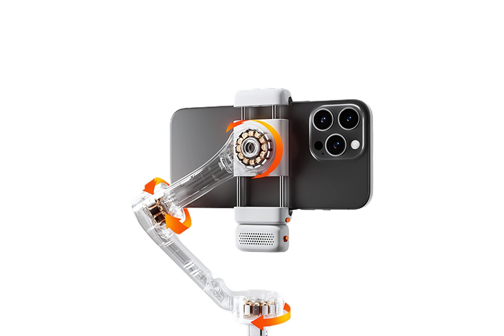 Стабилизатор трехосевой HOHEM iSteady V3 Ultra, белый