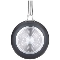 СКОВОРОДА C АНТИПРИГАР. 3Х СЛОЙНЫМ ПОКРЫТ. DAIKIN, СЕРИЯ "CHEF" AGNESS 26*5.0CM, АНОДИРОВАН.АЛЮМИНИЙ