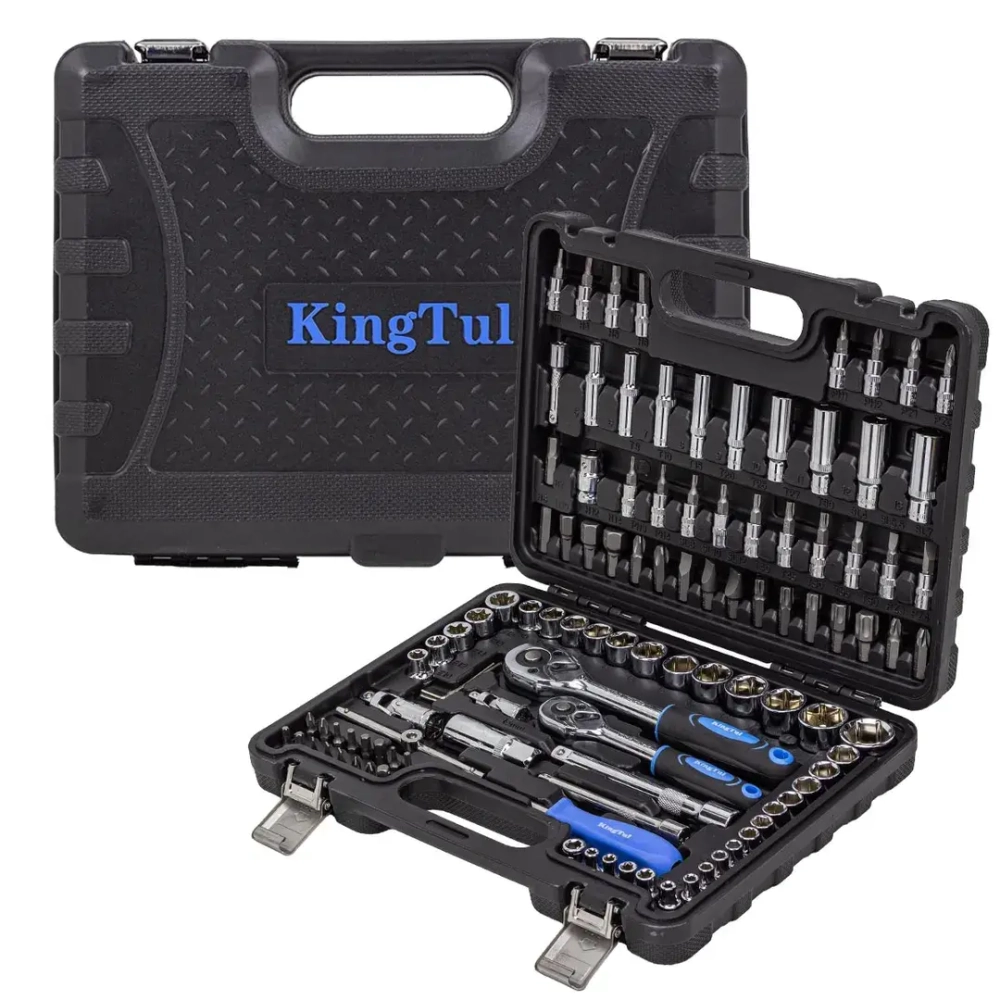 Набор инструментов 108 пр. 1/4''3/8''(6гр.)(4-22мм) KINGTUL KT-41082-5DS-м