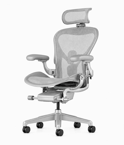 Кресло Herman Miller Aeron Mineral Matte, размер C