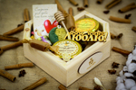 Медовый подарочный набор HoneyForYou "Love Box №2" в деревянном ящике