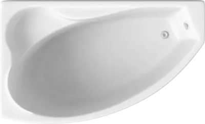 Ванна акриловая BAS Николь правая 1700х1020 с каркасом