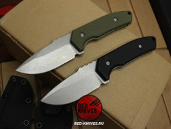 Нож фикс Wilderness - рукоять черный G10