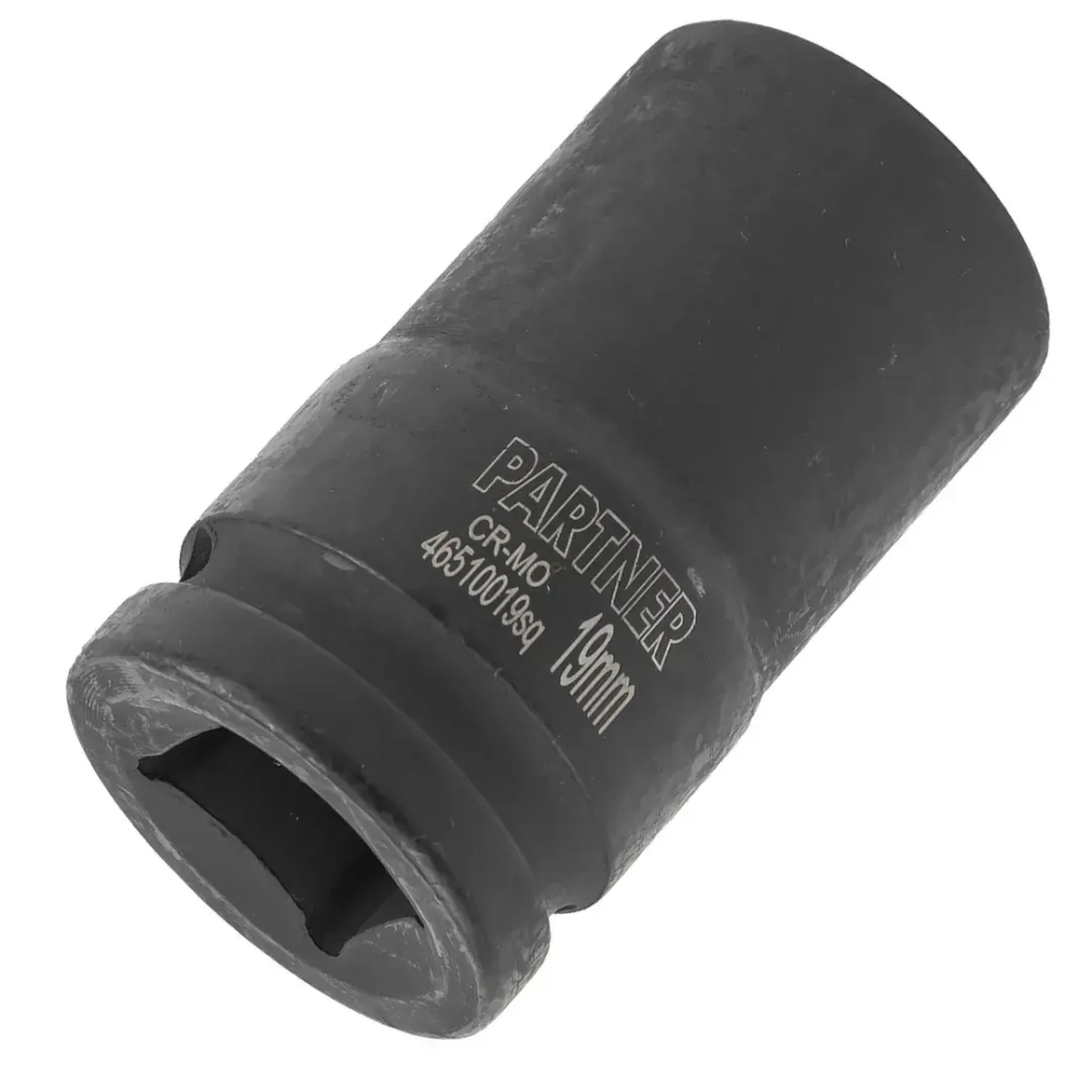 Головка ударная для футорки квадрат 19мм, 3/4'' Partner PA-46510019sq