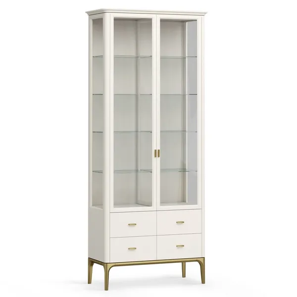 Витрина стеклянная большая