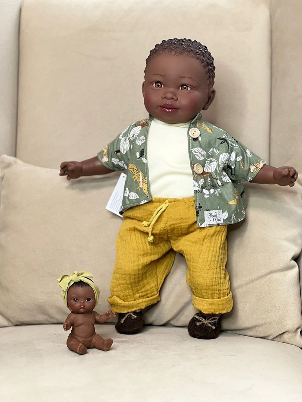 Кукла Nines 45см Amir мягконабивная в пакете (N4420K)