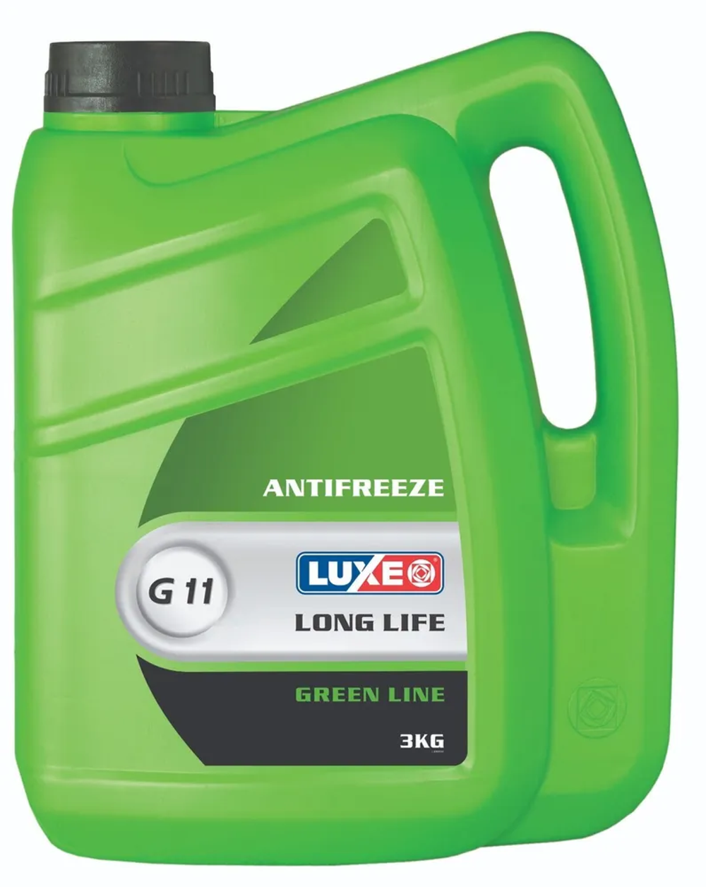 Антифриз Luxe Long Life G11, зеленый, 3 кг