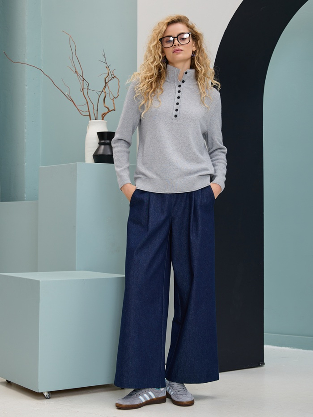 Джемпер 2650 джин тоник TINONA