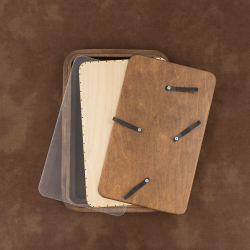 Средний короб с крышкой под вышивку