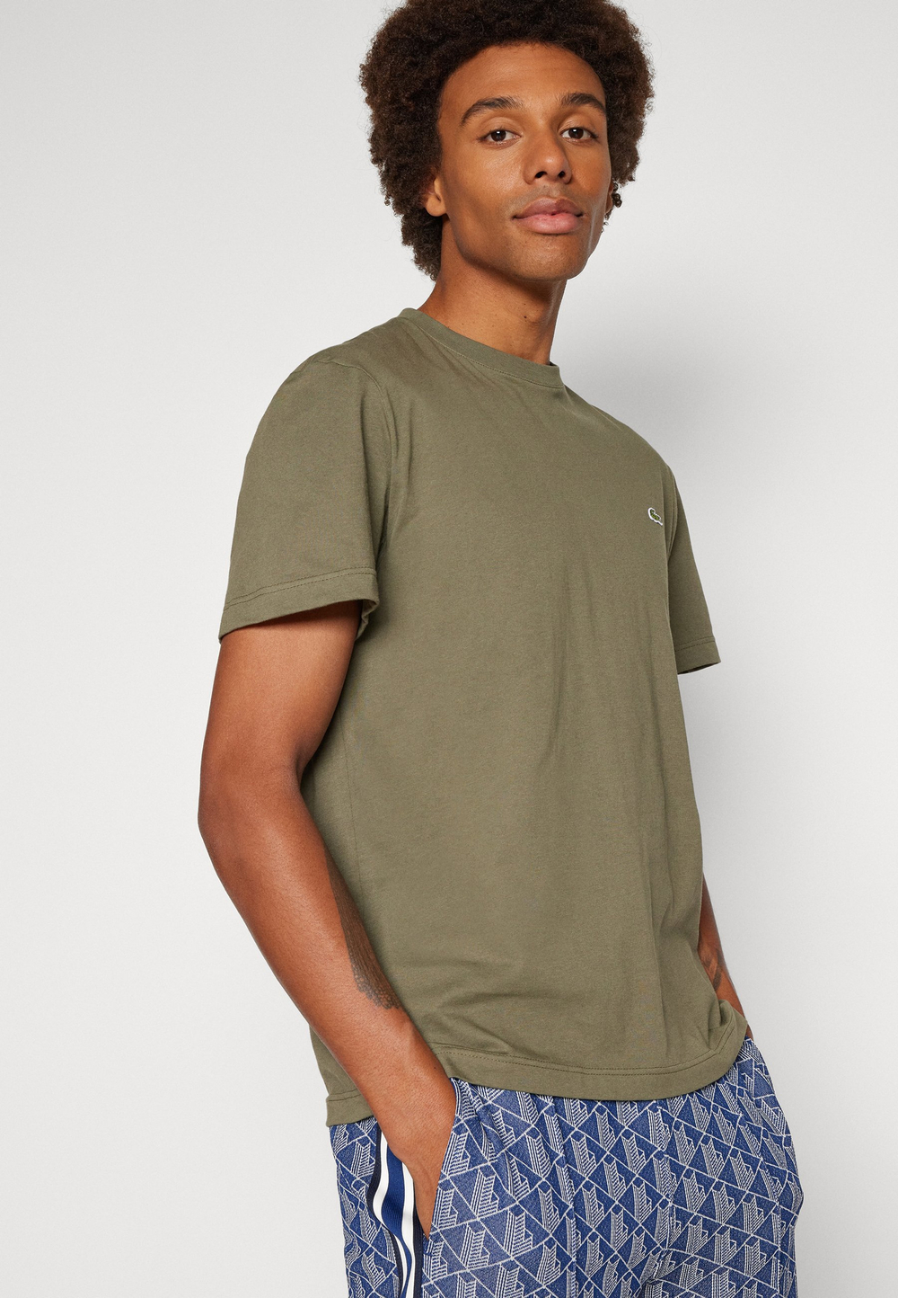 Lacoste Базовая футболка - Зелёный (LA222D01Z-N12)