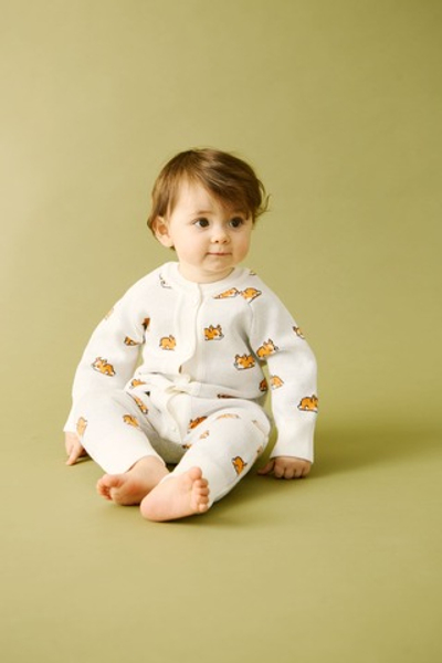 Вязаный комбинезон (корги)