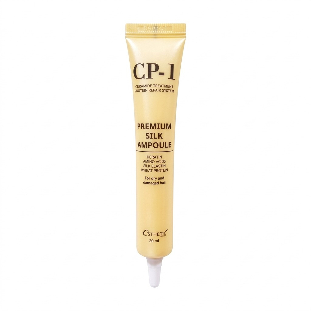 Несмываемая сыворотка для волос с протеинами шелка ESTHETIC HOUSE CP-1 Premium Silk Ampoule, 20мл