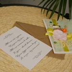 Открытка ручной работы