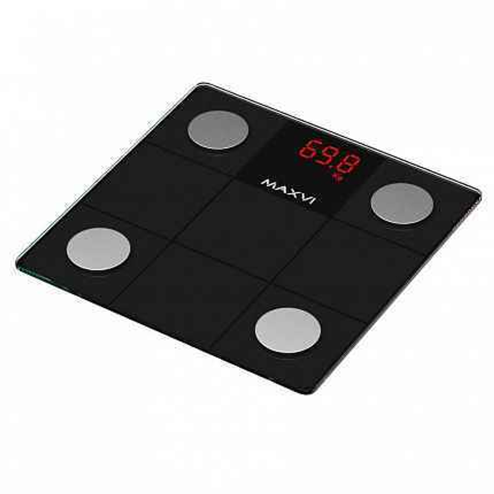 весы напольные Maxvi BS101 black