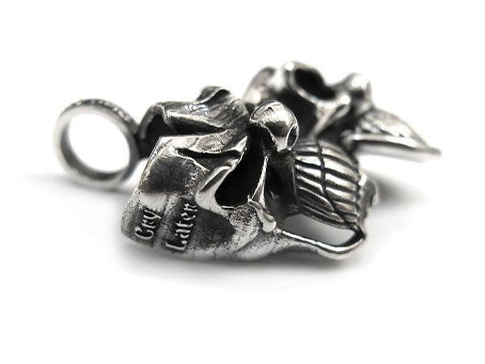 Подвеска из серебра "Masks" AZP-37