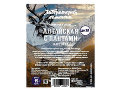 Набор трав и специй "Алтайская с пантами"