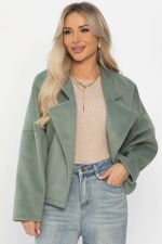 Пальто укороченное Хайт (фисташка) Б14339-7М LT Collection