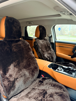 Меховые накидки 2шт из овчины