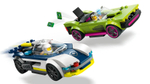 Конструктор LEGO City 60415 Погоня на полицейской машине за маслкаром