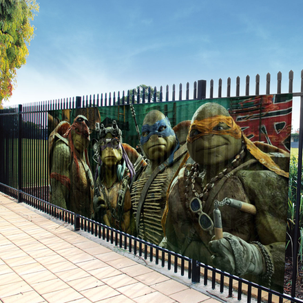 Фотосетка 400х158 см для забора