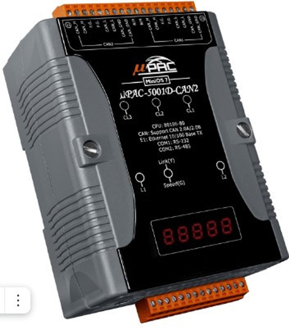 Контроллер ICP DAS uPAC-5001D-CAN2