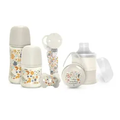 Подарочный набор Suavinex Welcom Baby Set Wonderland Бежевый