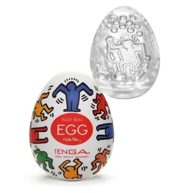 TENGA&Keith Haring Egg Мастурбатор яйцо Dance