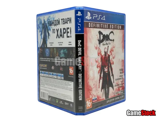 PS4 DmC Devil May Cry Definitive Edition (Б/У, Русские субтитры, CUSA-01022 )
