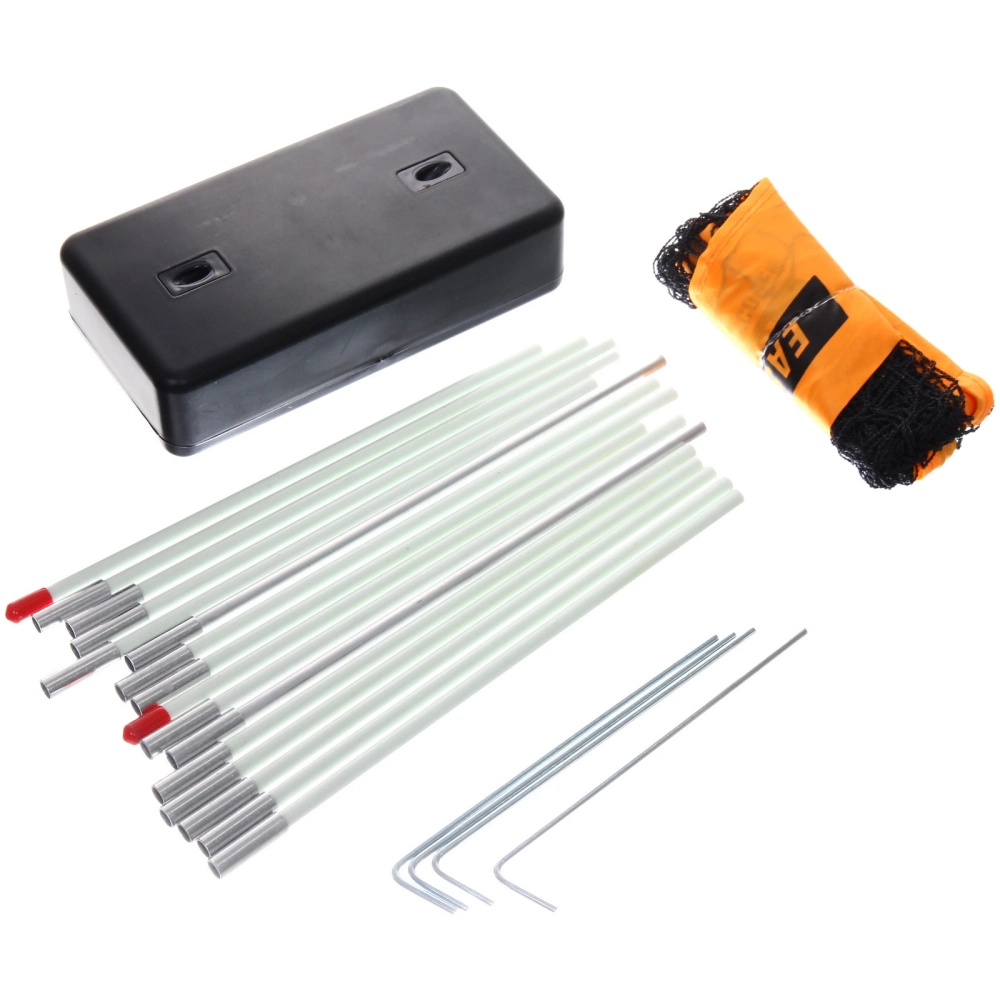 Сетка складная для игры в бадминтон, 270*150 см, оранжевый