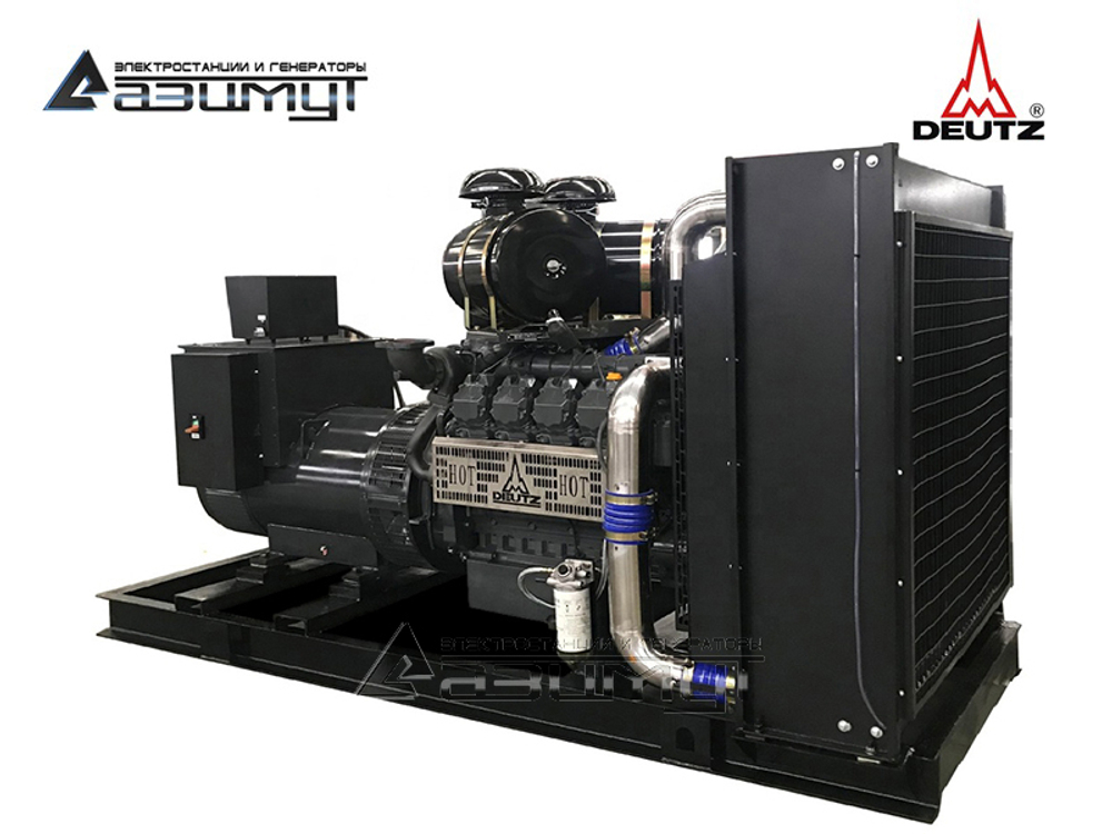 Дизельный генератор Азимут АД-400С-Т400-1РМ6C Deutz