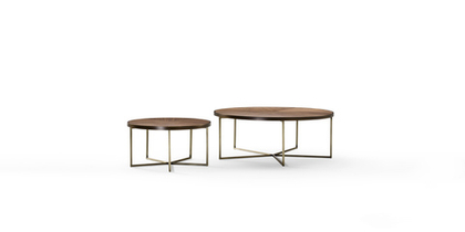 Журнальный стол Black Tie Samuel (D70 x H35 см)