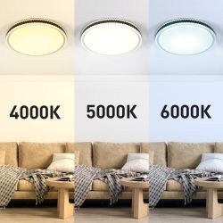 Светильник потолочный светодиодный ЭРА Классик с ДУ SPB-6-70-RC Mirand 70Вт 3400-5500К | Светильники SPB-6 с ДУ