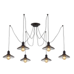 Citilux Эдисон CL451062 Люстра паук Венге