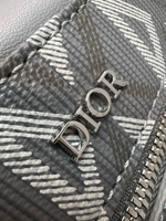 Рюкзак Rider Dior CD Diamond серого цвета