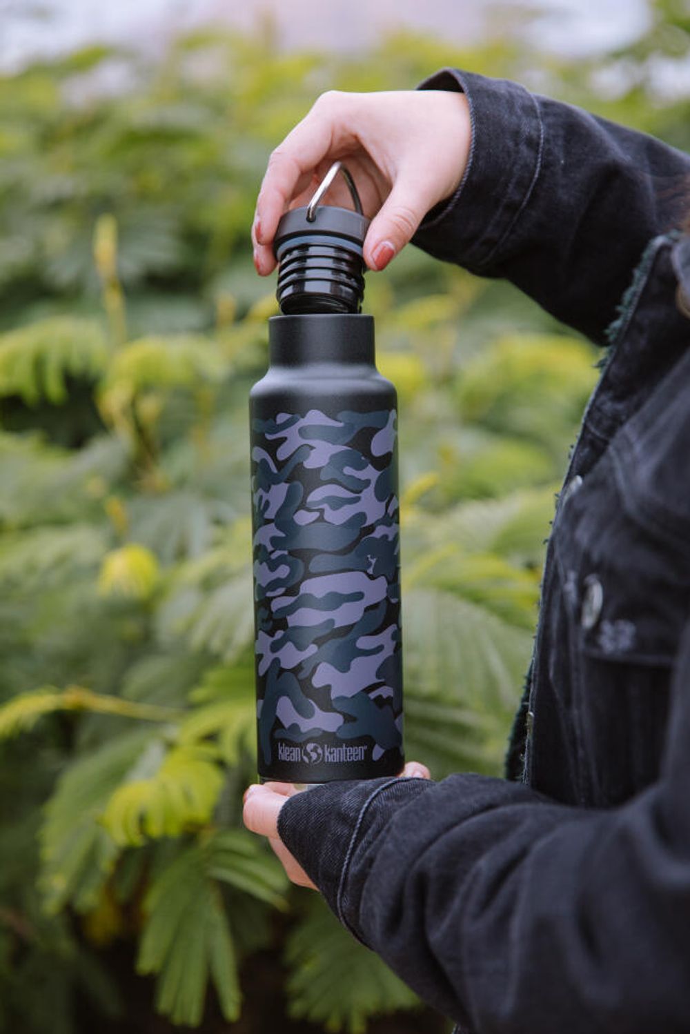 Термобутылка Klean Kanteen NEW Insulated Classic 20oz (592 мл) Black Camo