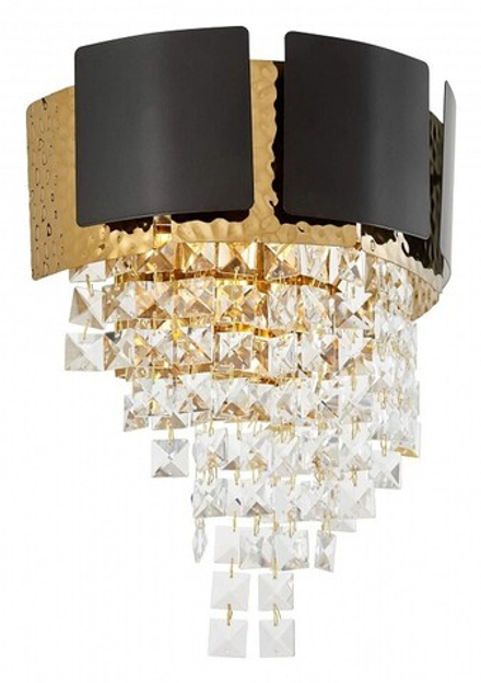 Накладной светильник LUMINA DECO MOLINA LDW 7045-2 BK+GD