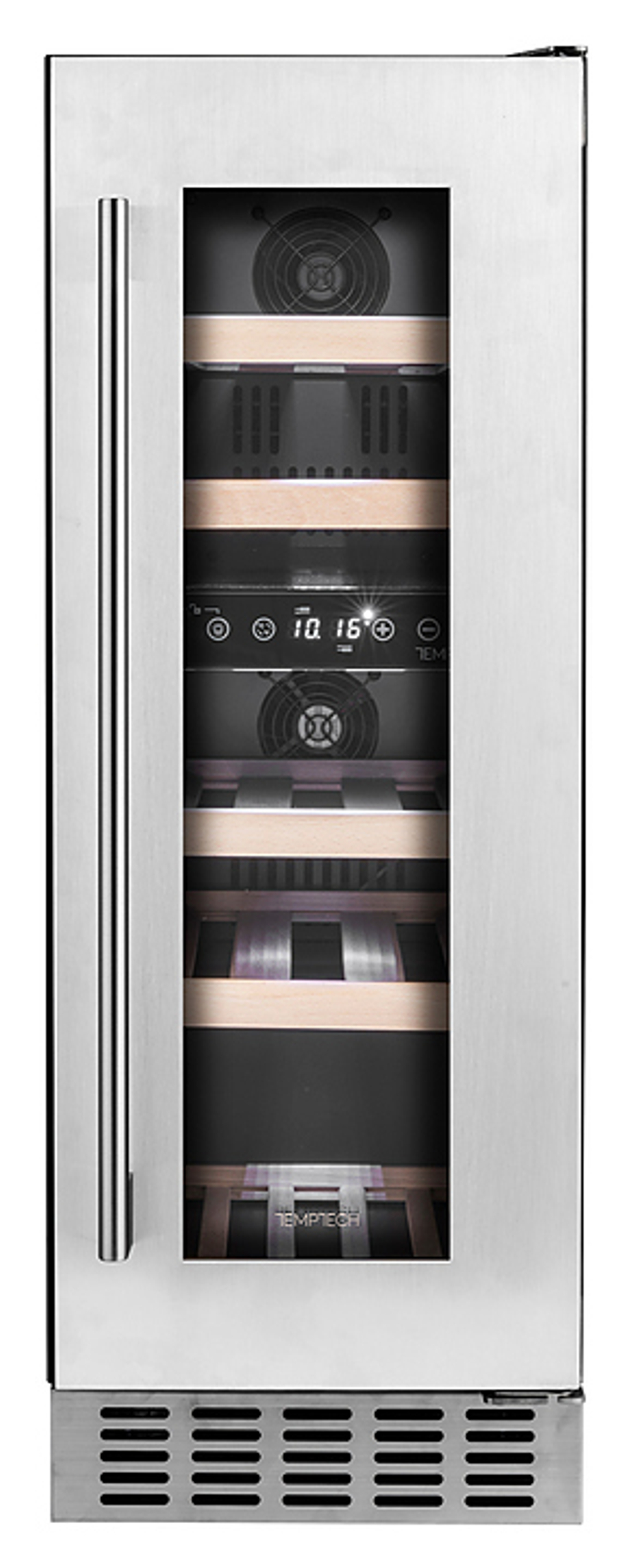 Винный шкаф Temptech Oslo OX30DX нерж. сталь