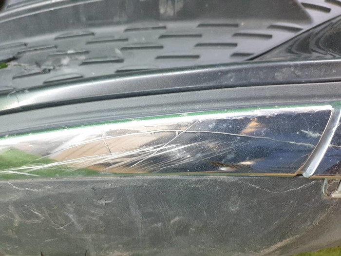 Бампер передний Mercedes GLC X253 (19-22) AMG 43