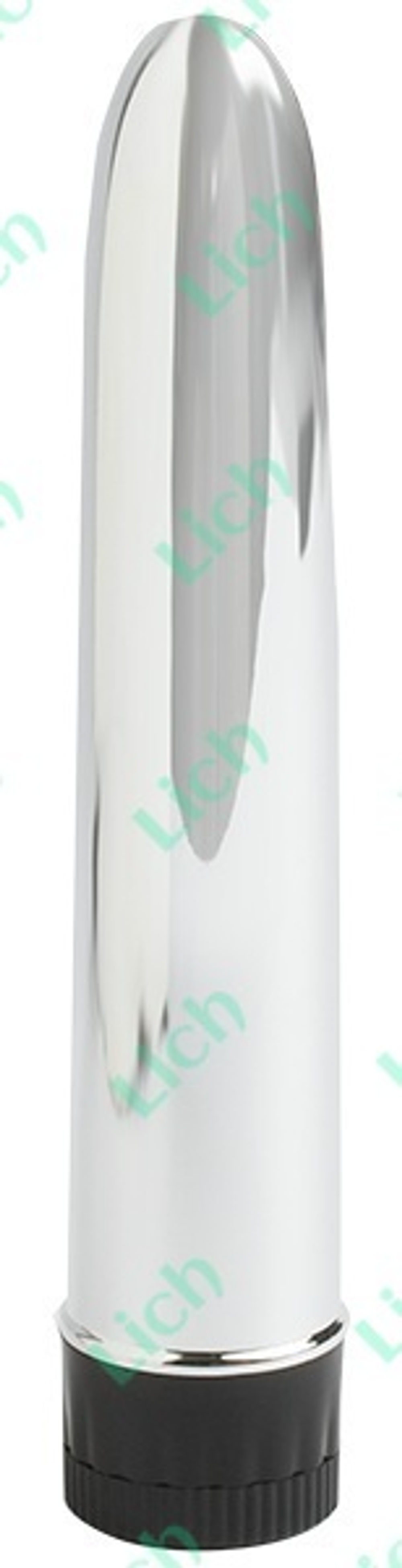 Серебряный вибратор 7,5in