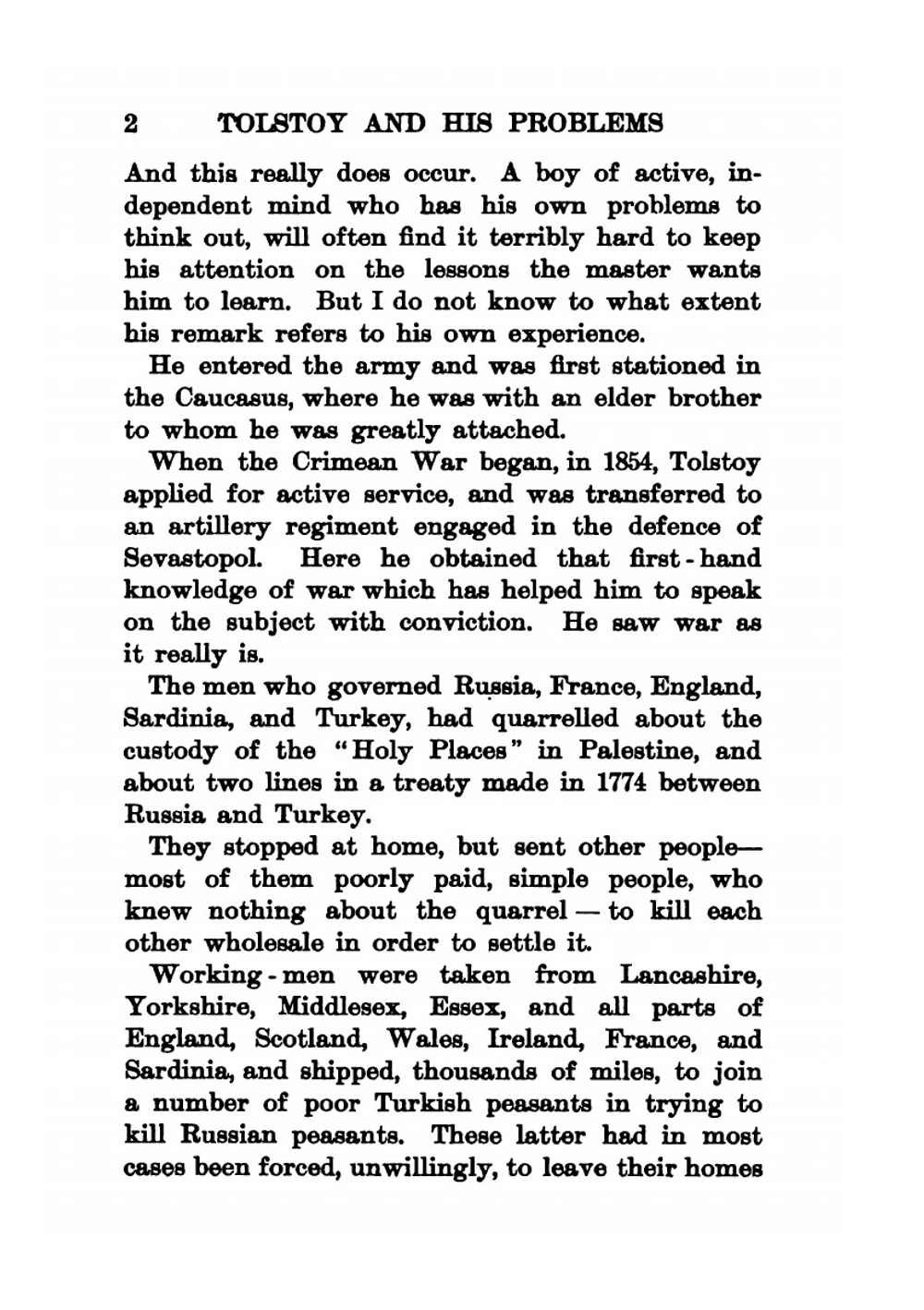 Tolstoy and his problems. Essays | Aylmer Maude