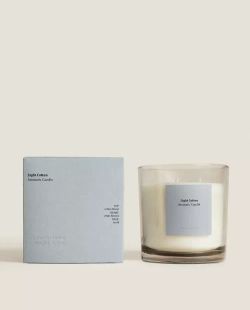 ZARA HOME АРОМАТИЧЕСКАЯ СВЕЧА LIGHT COTTON