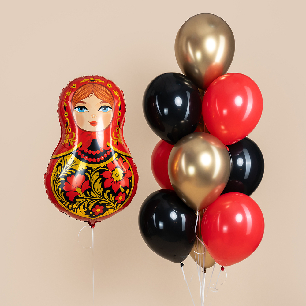 Фигура Матрешка Золотая роспись (31''/79 см)