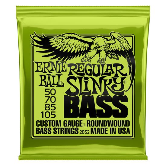 Струны для бас-гитары ERNIE BALL 2832 Nickel Wound Slinky Regular 50-105
